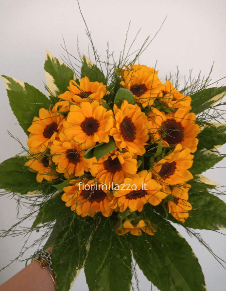 Bouquet di girasoli