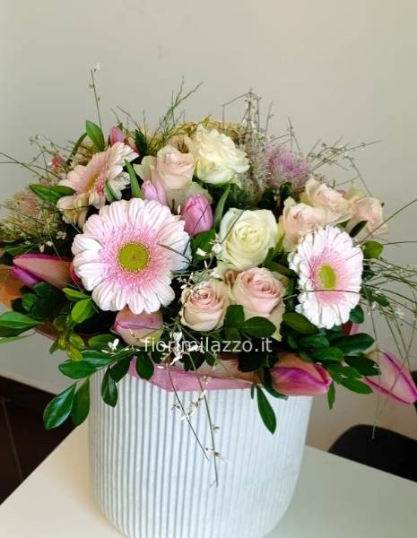 Bouquet misto colori chiari