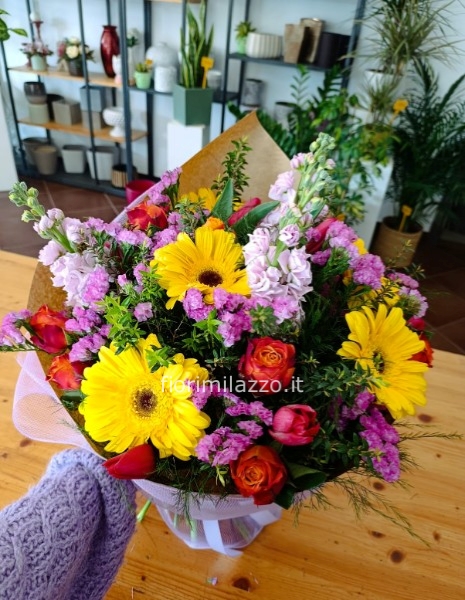 Bouquet di fiori assortiti